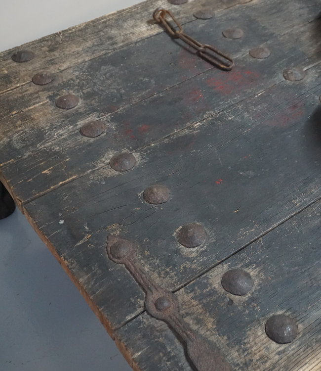 Rene Houtman Salontafel Oud Houten Deur India L172 x B96 x H40 Cm