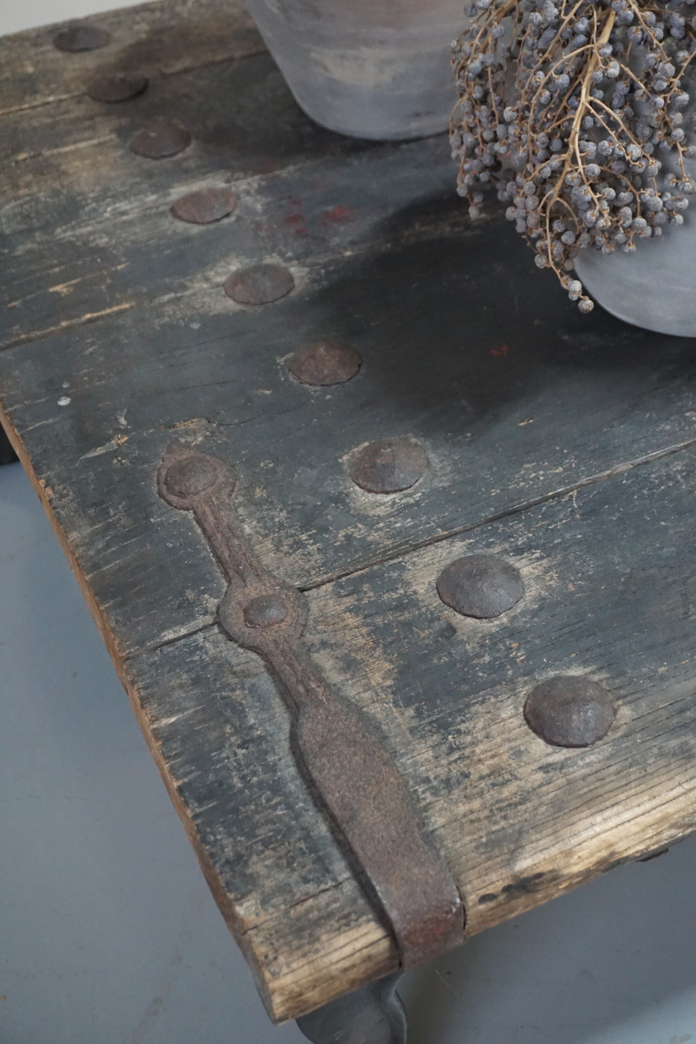 Rene Houtman Salontafel Oud Houten Deur India L172 x B96 x H40 Cm