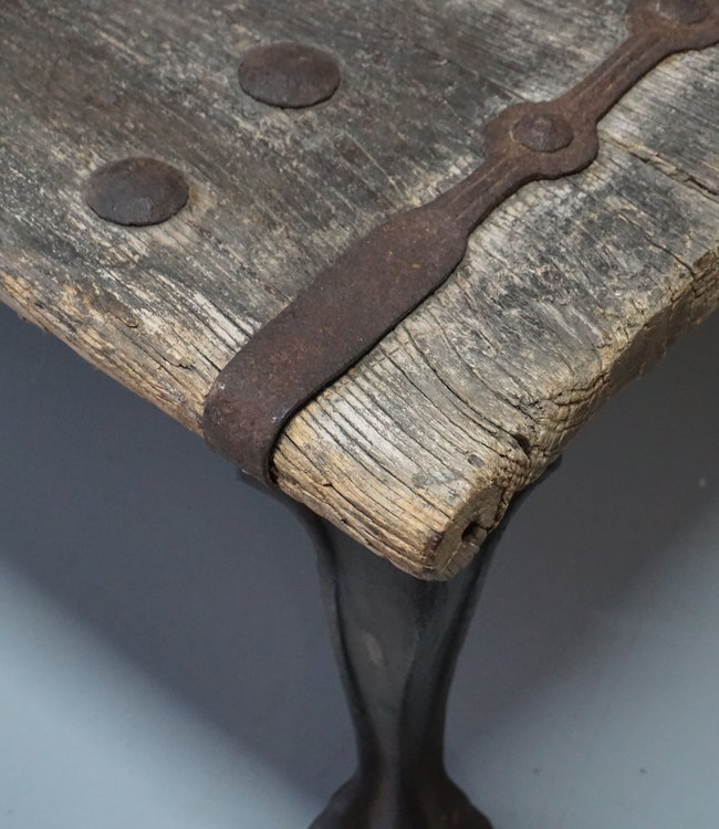 Rene Houtman Salontafel Oud Houten Deur India L172 x B96 x H40 Cm