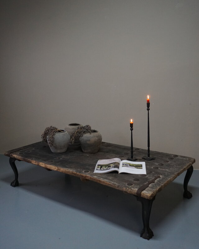 Rene Houtman Salontafel Oud Houten Deur India L172 x B96 x H40 Cm