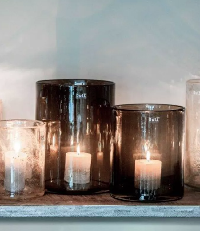 DutZ Cilindervaas Helder - Metaalsnippers - 2 Maten