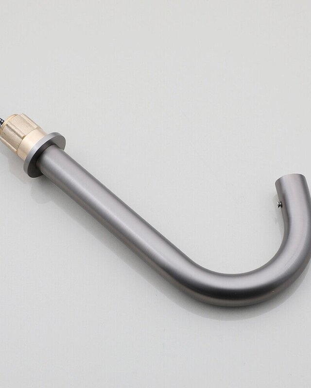 Rene Houtman Wastafelkraan Cesaro - Gun Metal - Koud - H24,5 cm
