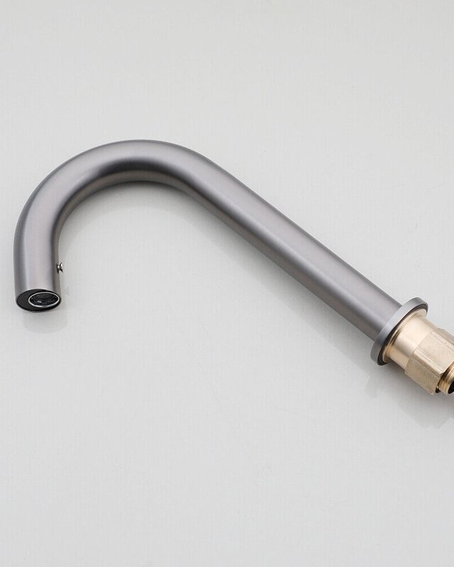 Rene Houtman Wastafelkraan Cesaro - Gun Metal - Koud - H24,5 cm