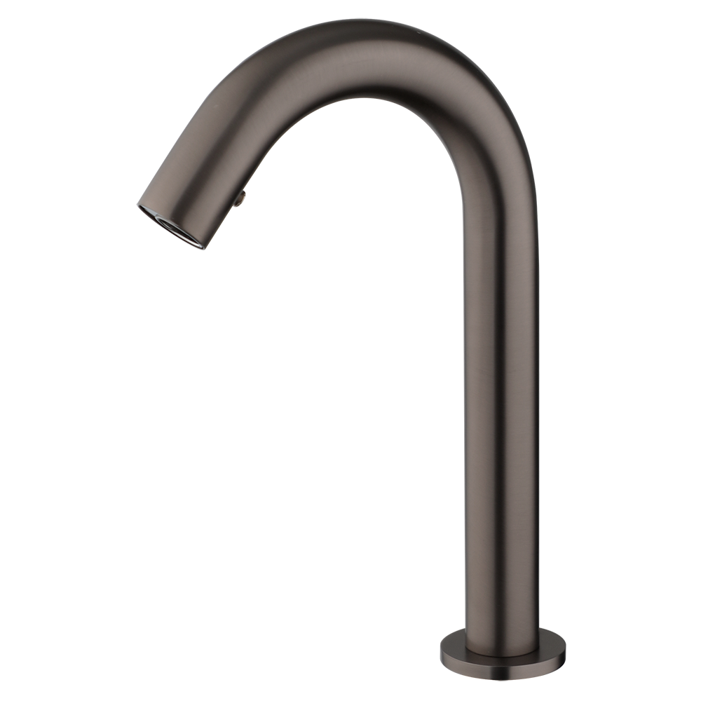 Rene Houtman Wastafelkraan Cesaro - Gun Metal - Koud - H24,5 cm