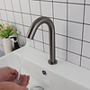 Wastafelkraan Cesaro - Gun Metal - Koud - H24,5 cm