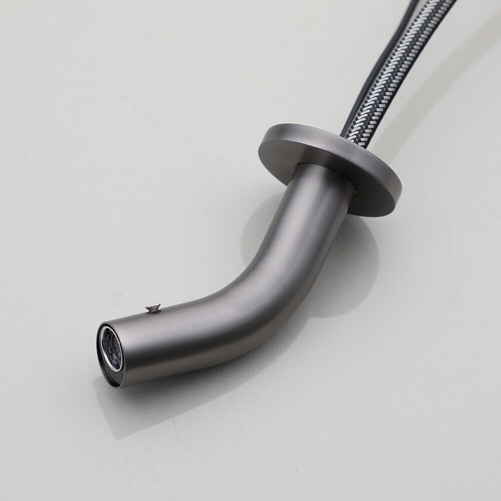 Rene Houtman Muurkraan Pesaro - Gun Metal - Koud - L13 cm