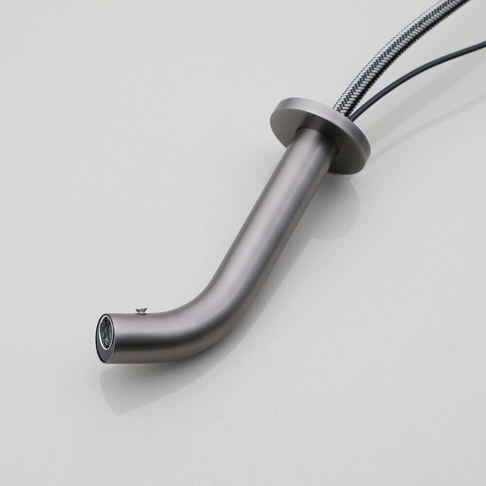 Rene Houtman Muurkraan Pesaro - Gun Metal - Koud - L20 cm