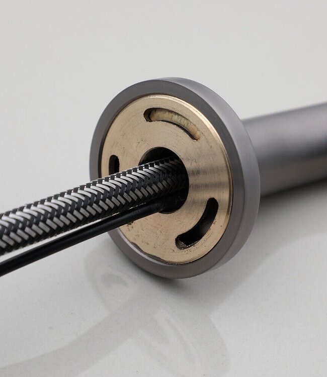 Rene Houtman Muurkraan Pesaro - Gun Metal - Koud - L20 cm