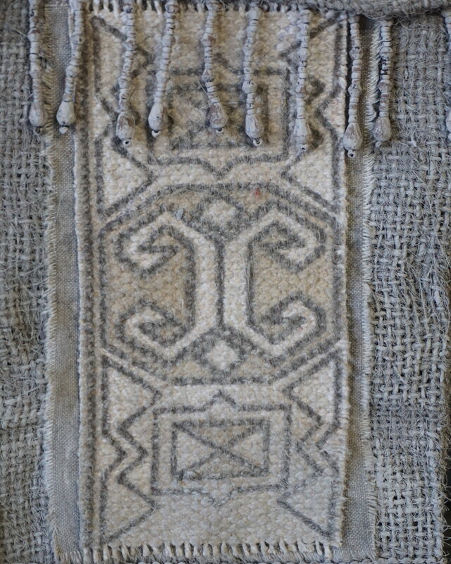 Rene Houtman Tasje Met Hengsel en Franjes - H35 x B15 cm