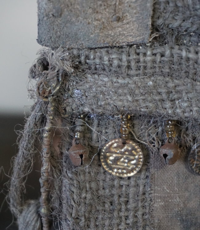 Rene Houtman Tasje Met Hengsel en Franjes - H35 x B15 cm