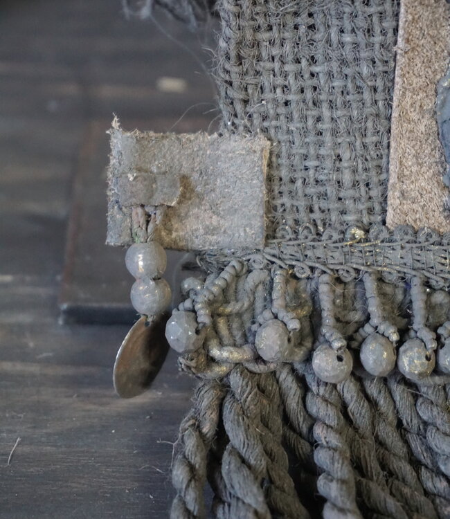 Rene Houtman Tasje Met Hengsel en Franjes - H35 x B15 cm