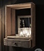 Be-Uniq Spiegel Unique - Oud Hout - 1 Lade - H50 x B35 x D12