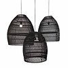 Lampenkappen Moon - Zwart - Set Van 3