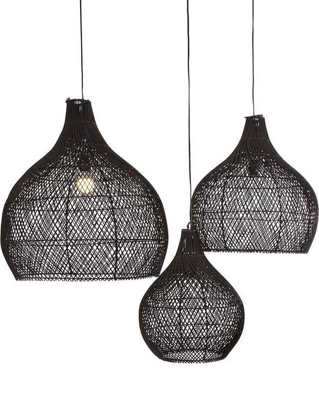 ORIGINAL HOME Lampenkappen Bawang - Set Van 3 - Meerdere Kleuren