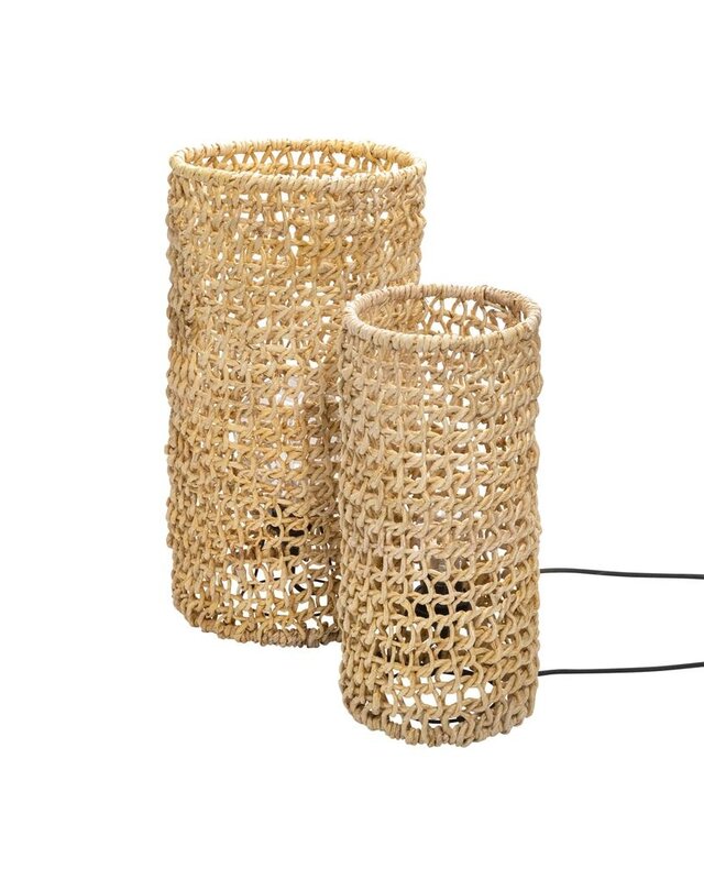 ORIGINAL HOME Lampenkappen Lanting - Naturel - Set Van 2