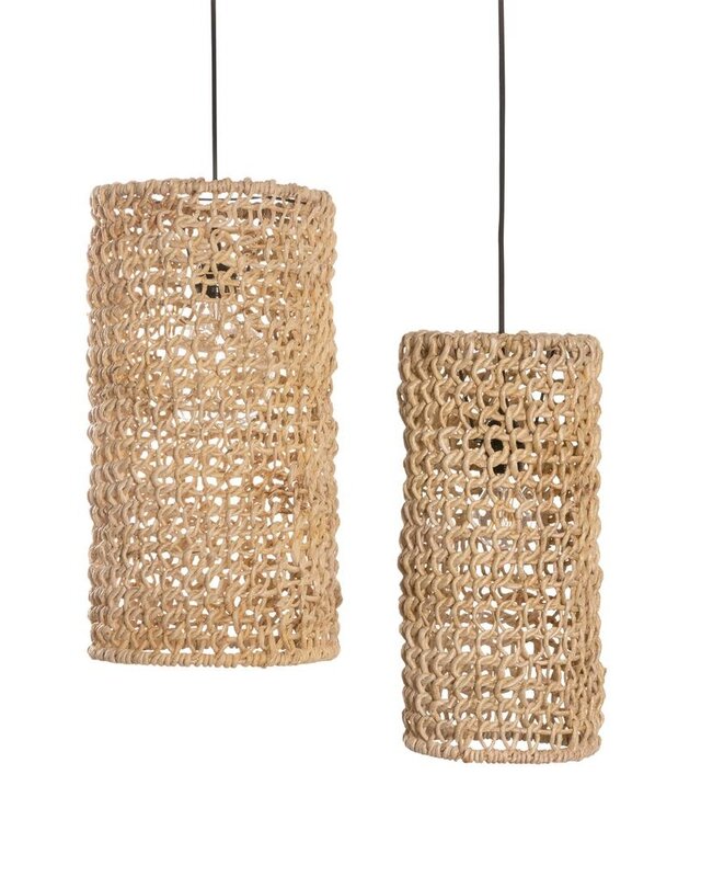 ORIGINAL HOME Lampenkappen Lanting - Naturel - Set Van 2