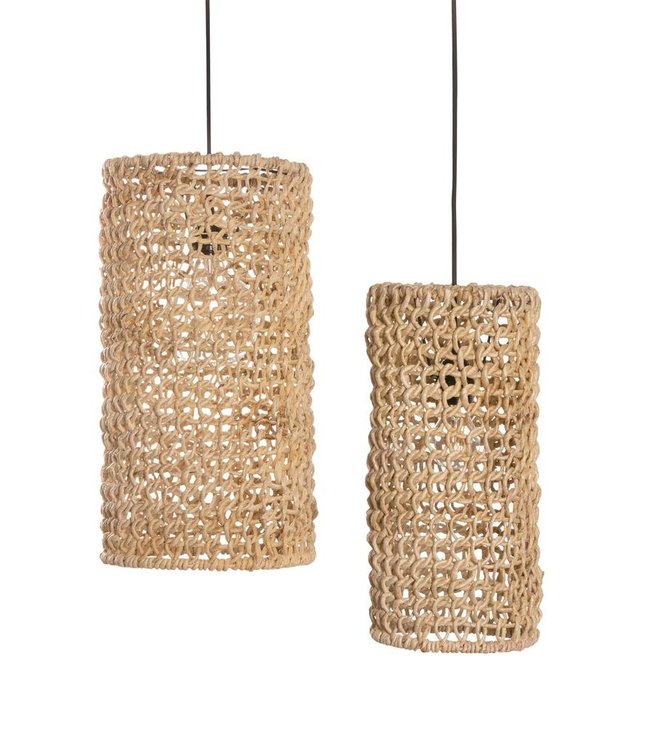 Original Home Lampenkappen Lanting - Naturel - Set Van 2