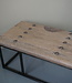 Rene Houtman Salontafel Oud Houten Deur India L173xB49xH40