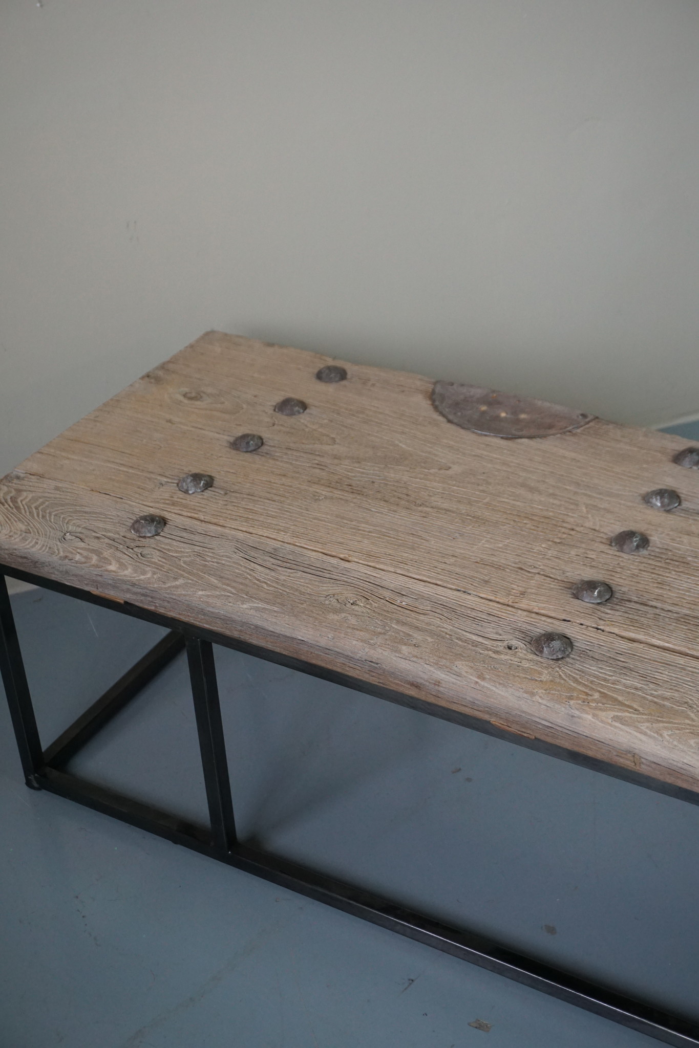 Rene Houtman Salontafel Oud Houten Deur India L173xB49xH40