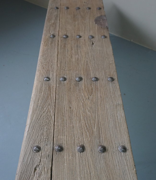 Salontafel Oud Houten Deur India L173xB49xH40