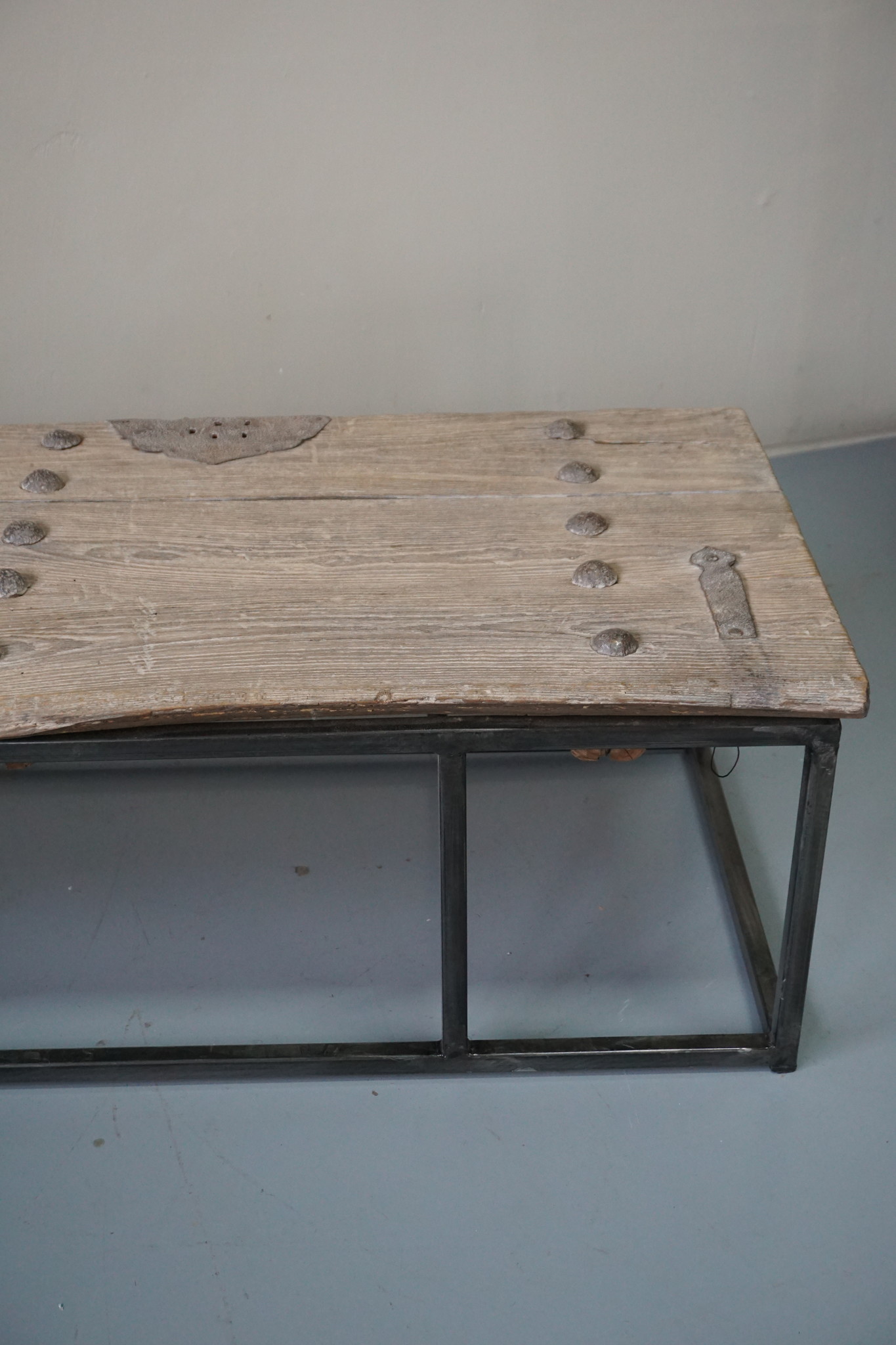 Rene Houtman Salontafel Oud Houten Deur India L173xB50xH37