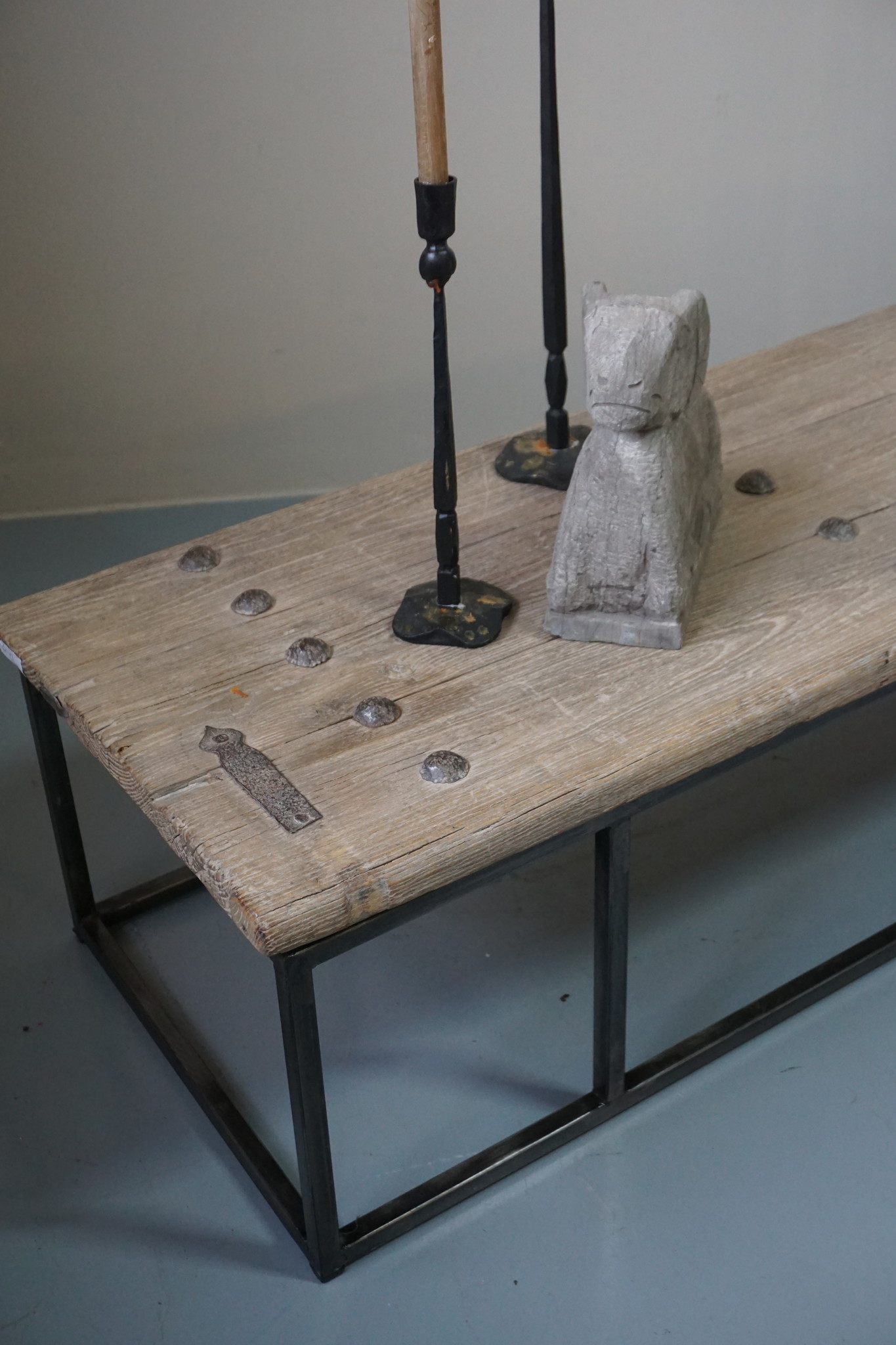 Rene Houtman Salontafel Oud Houten Deur India L173xB50xH37