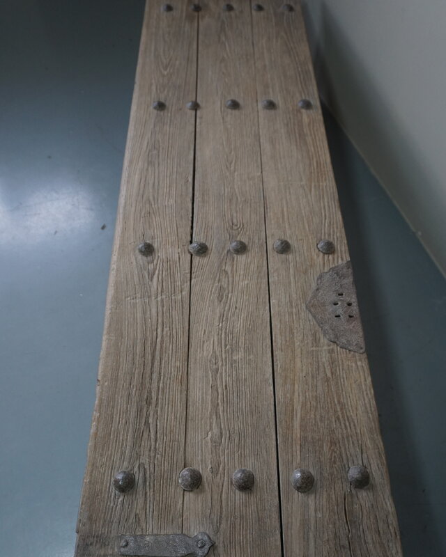 Rene Houtman Salontafel Oud Houten Deur India L173xB50xH37