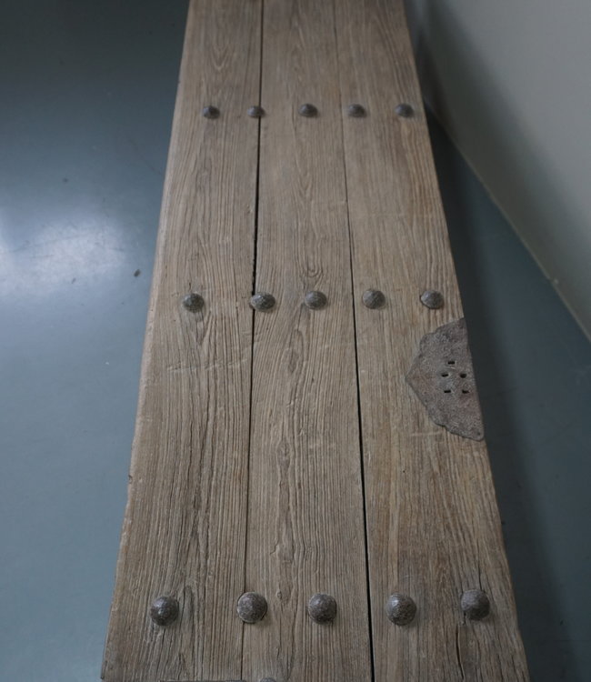 Rene Houtman Salontafel Oud Houten Deur India L173xB50xH37