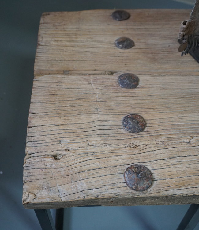 Rene Houtman Salontafel Oud Houten Deur India L174xB47xH39