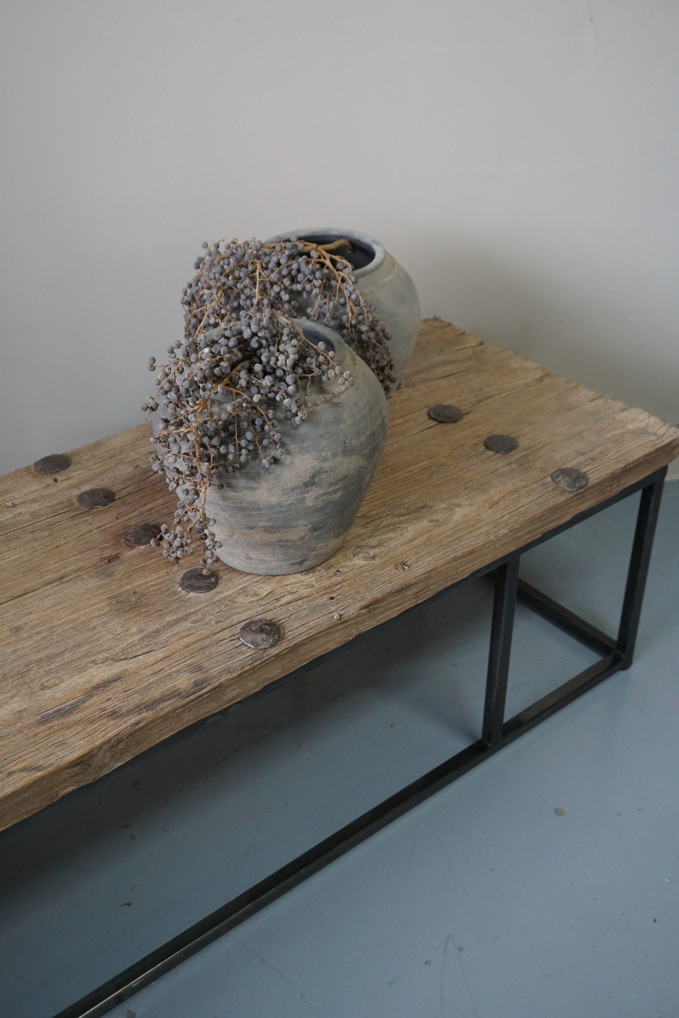 Rene Houtman Salontafel Oud Houten Deur India L174xB47xH39