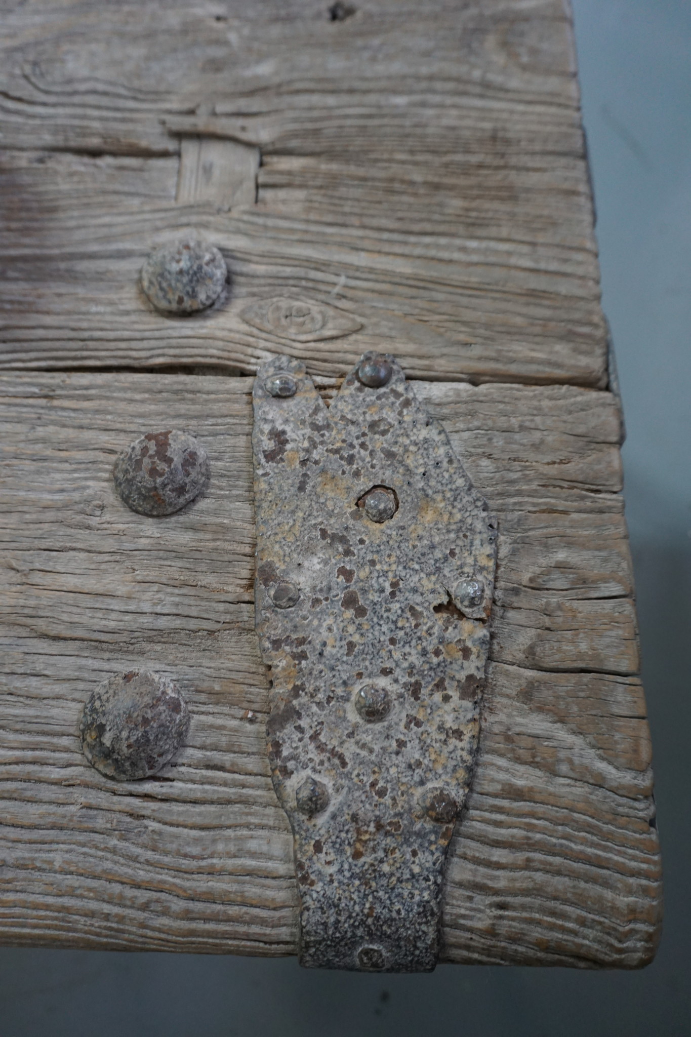 Rene Houtman Salontafel Oud Houten Deur India L174xB47xH38