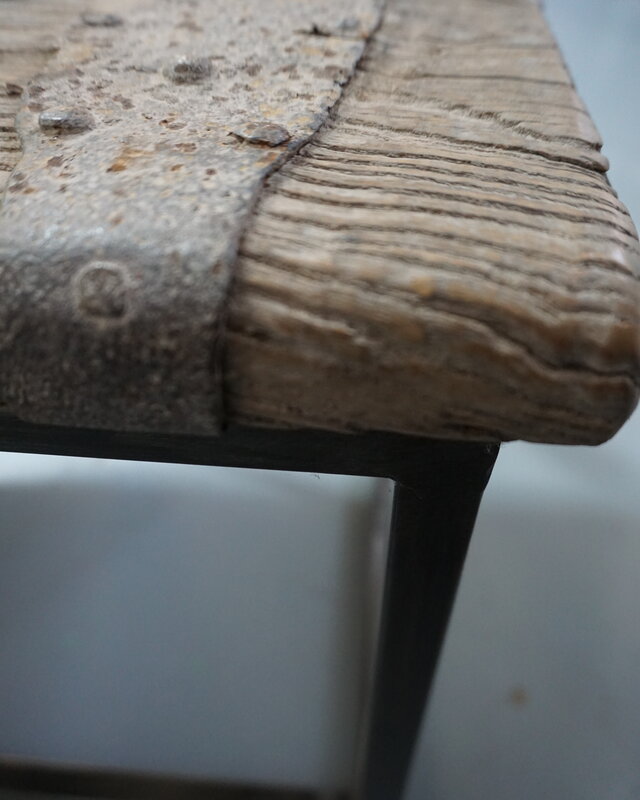 Rene Houtman Salontafel Oud Houten Deur India L174xB47xH38