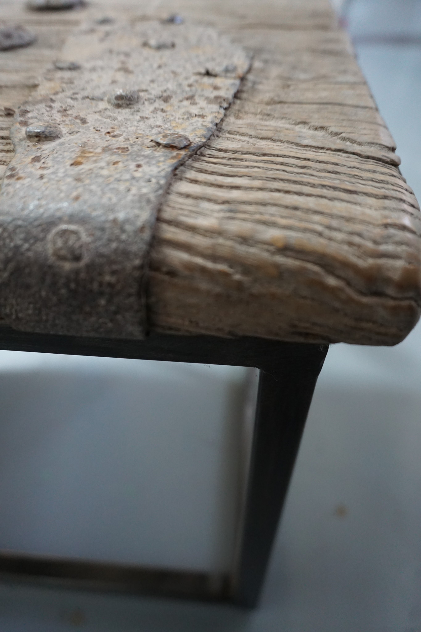 Rene Houtman Salontafel Oud Houten Deur India L174xB47xH38