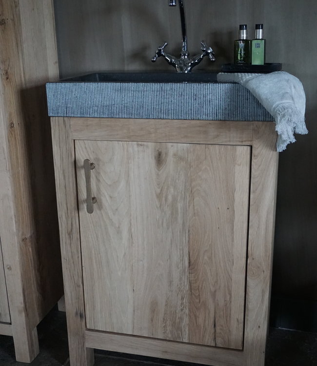 Rene Houtman Mary Badkamermeubel Oud Eikenhout Geschaafd