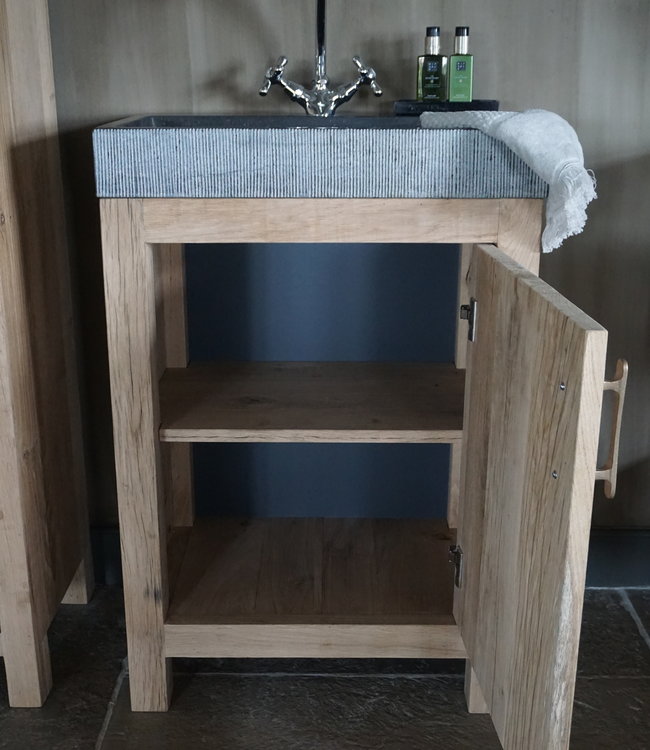 Rene Houtman Mary Badkamermeubel Oud Eikenhout Geschaafd