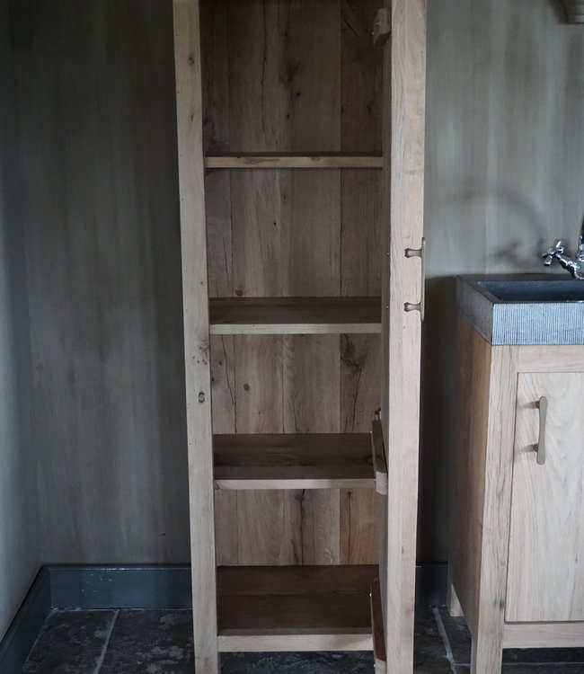 Rene Houtman Mary Badkamermeubel Oud Eikenhout Geschaafd