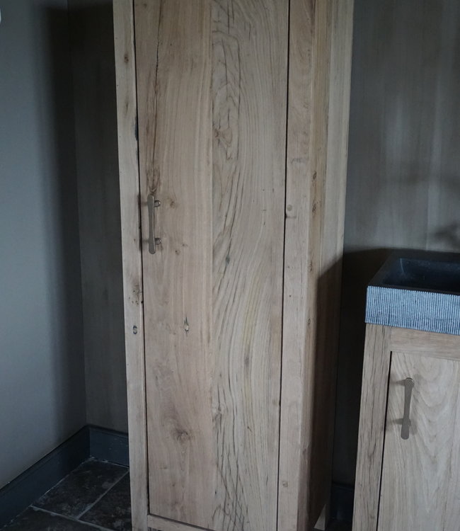 Rene Houtman Mary Badkamerkast Oud Eikenhout Geschaafd