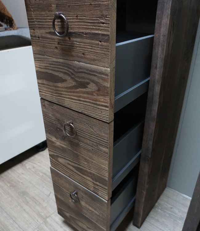 Rene Houtman Badkamerkast Gretha Wagondelen - Kies Maat