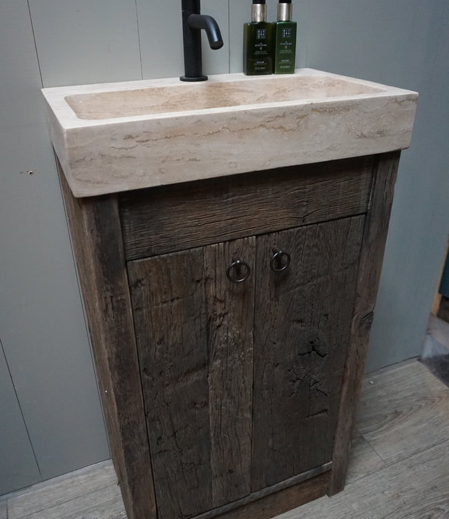 Rene Houtman Taranta Wastafelmeubel Oud Geborsteld Eiken
