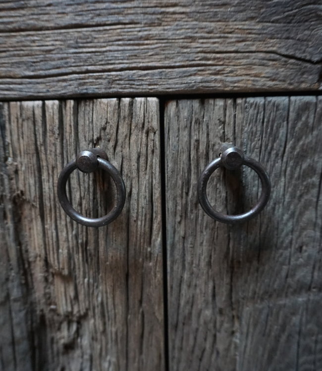 Rene Houtman Taranta Wastafelmeubel Oud Geborsteld Eiken