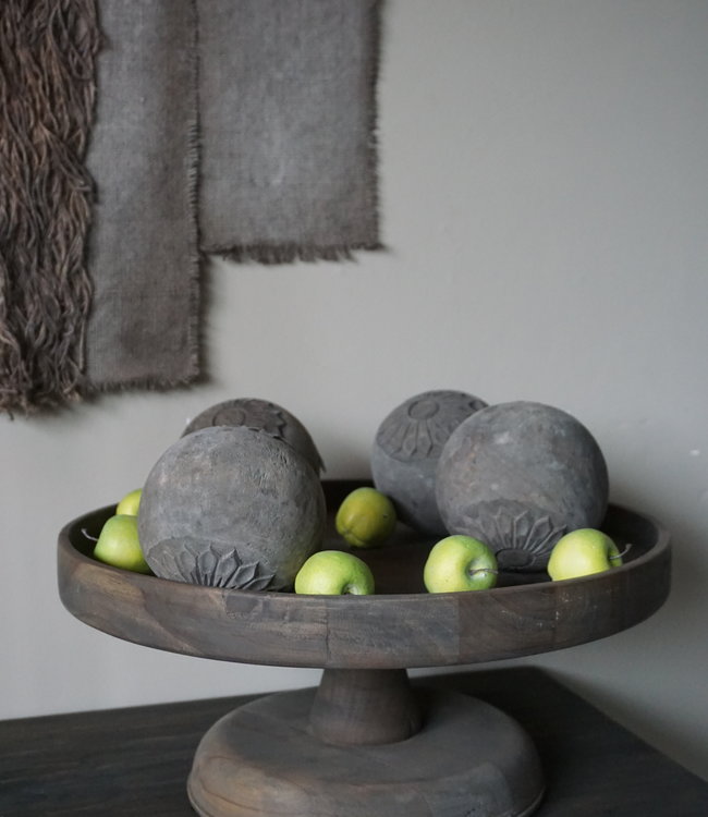 Aura Peeperkorn Houten Plateau Brix | Large | D45 x H21