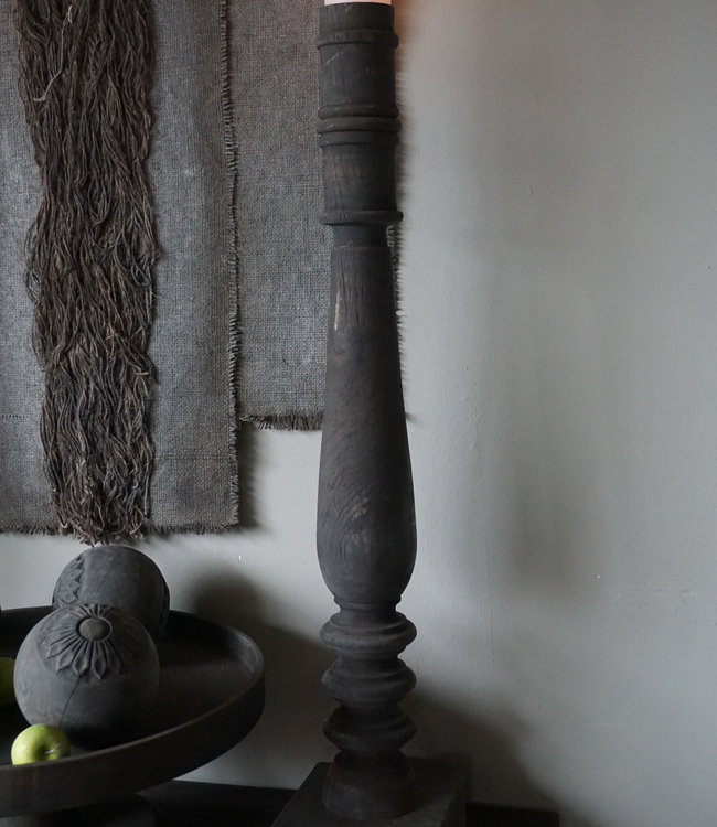 Aura Peeperkorn Houten Kandelaar Belley | XL | H80 cm