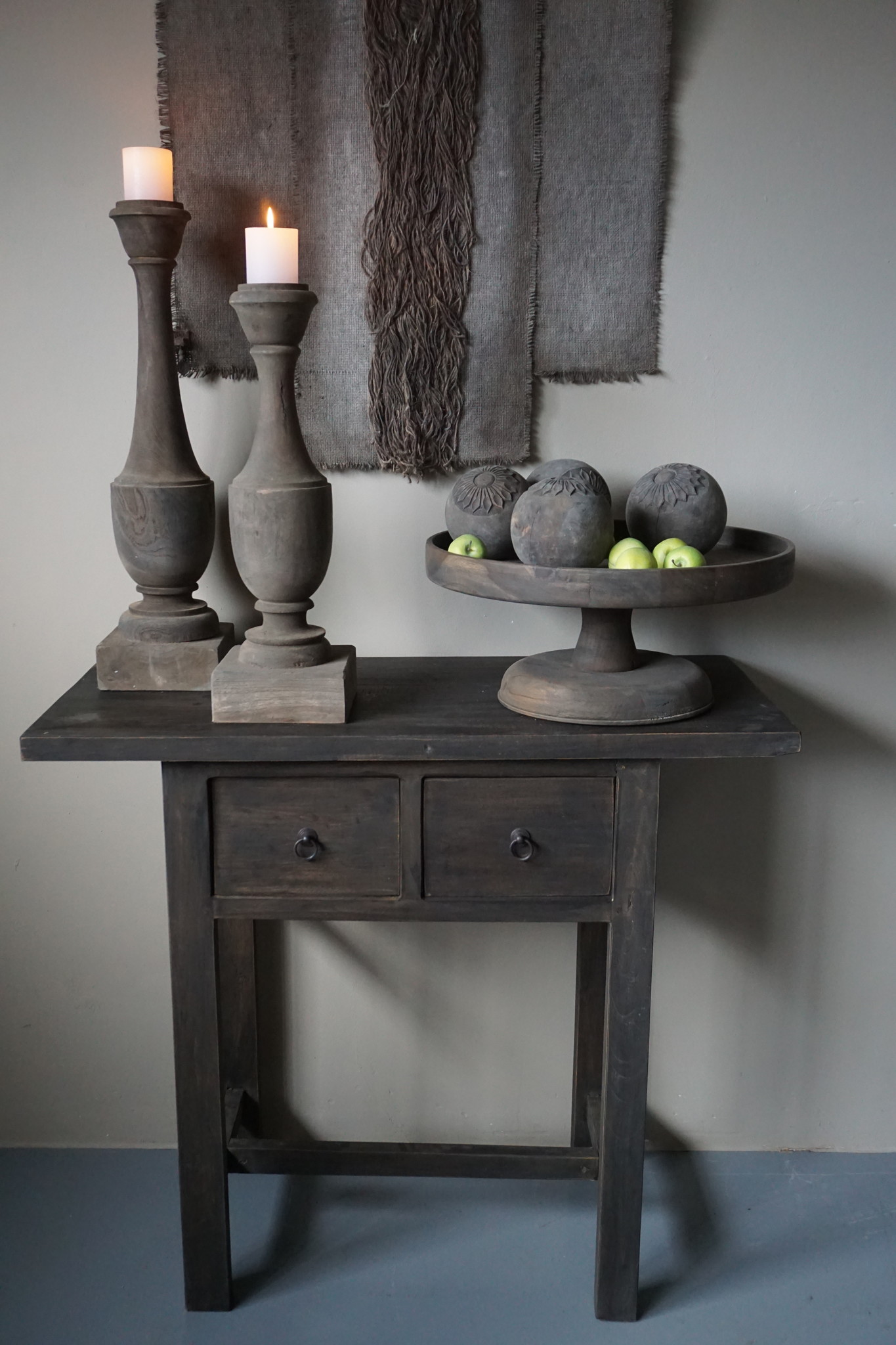 Sidetable Vintage | 2 Lades | H80 x B91 x D40,5 cm - Rene Houtman