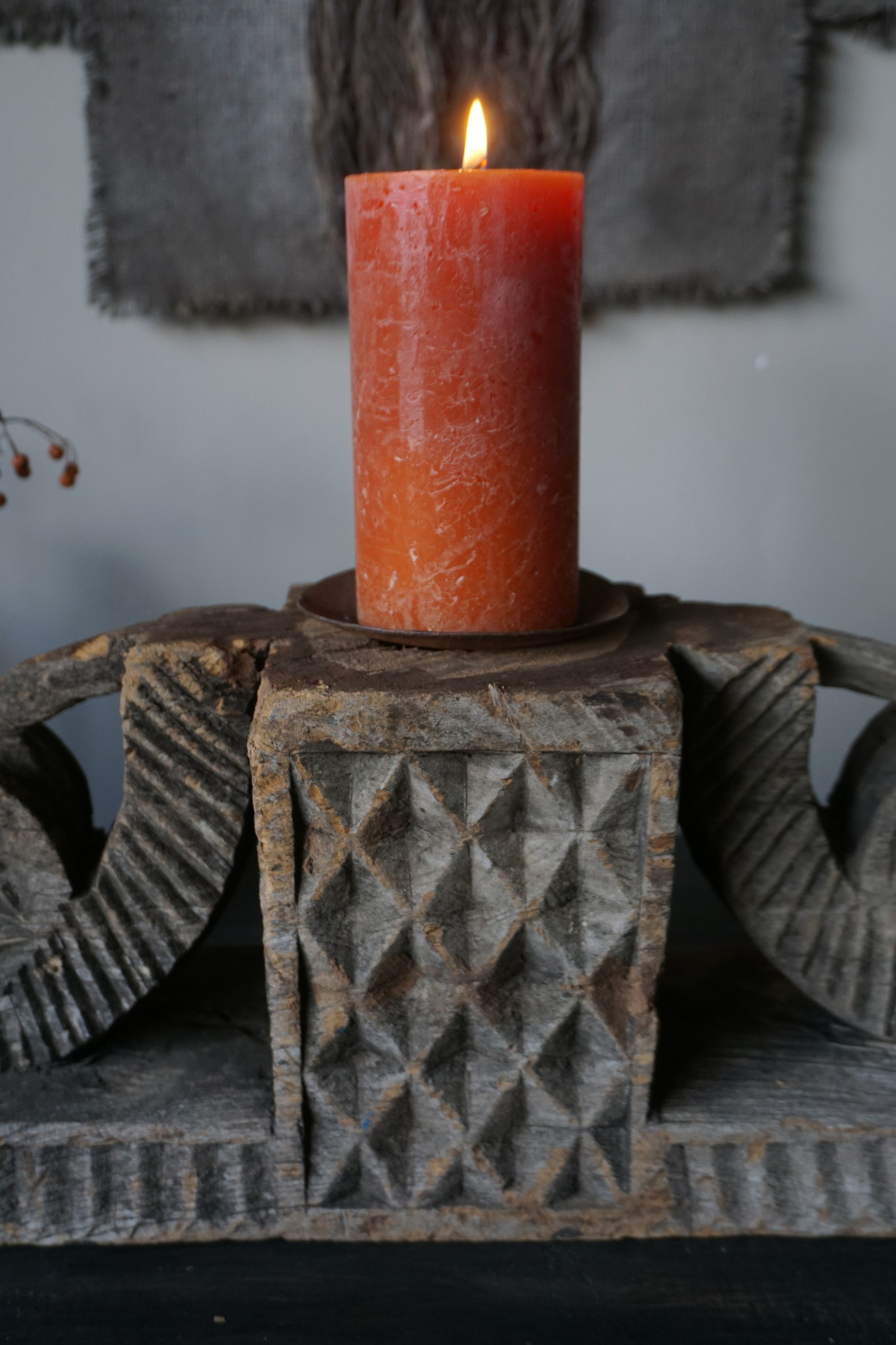 Aura Peeperkorn Ornament Hout | XL