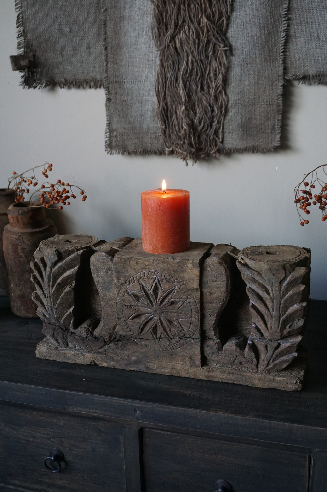 Aura Peeperkorn Ornament Hout | XL