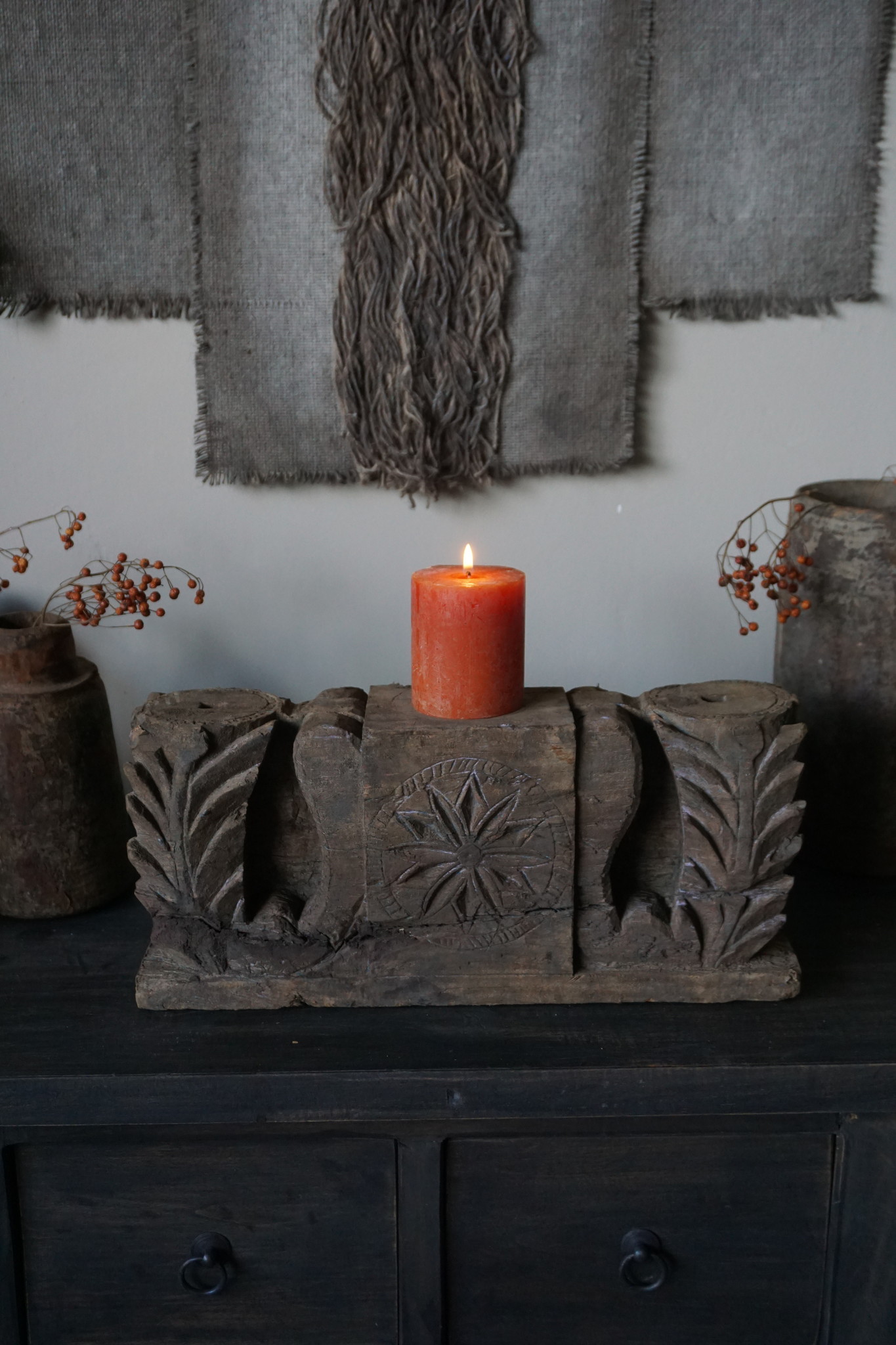 Aura Peeperkorn Ornament Hout | XL