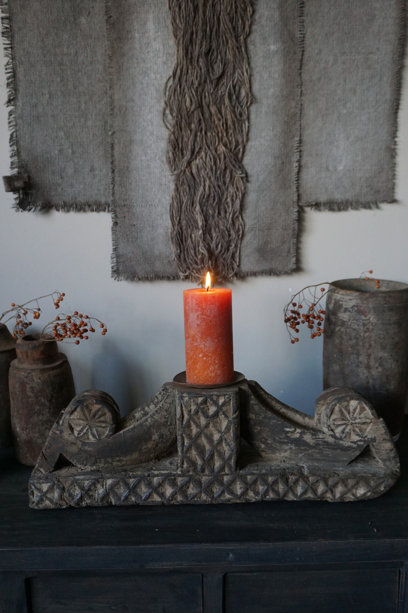Aura Peeperkorn Ornament Hout | XL