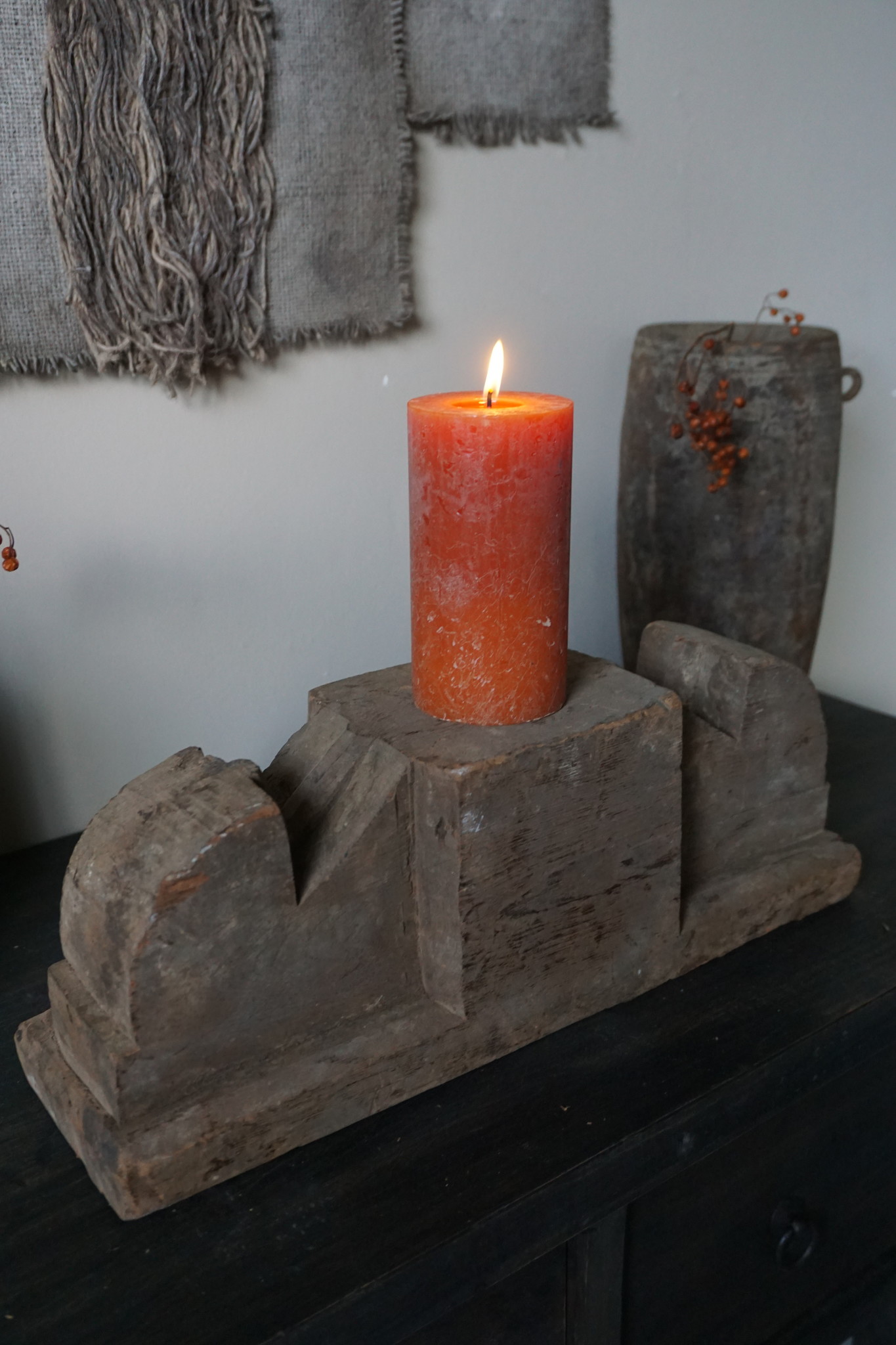 Aura Peeperkorn Ornament Hout | XL