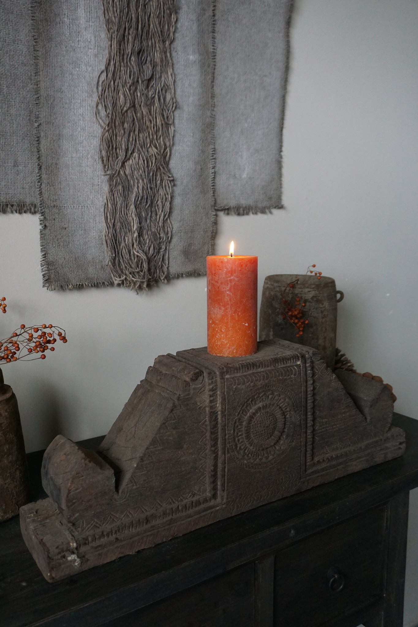Aura Peeperkorn Ornament Hout | XL