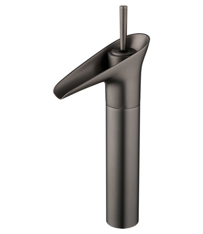 Watervalkraan Gun Metal Mengkraan H31 cm Rene Houtman